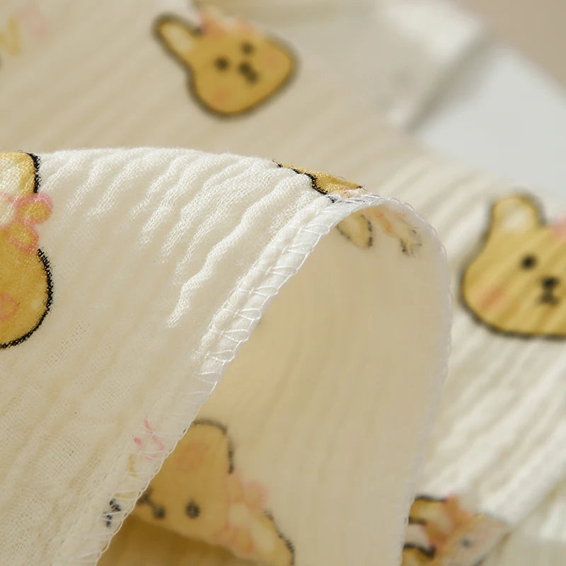 Baby Muslin Swaddle Blanket – Cotton Infant Receiving & Bath Towel