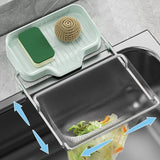 1pc Sink Strainer Rack with 50 Mesh Filters – Multi-Purpose Kitchen Drain Shelf