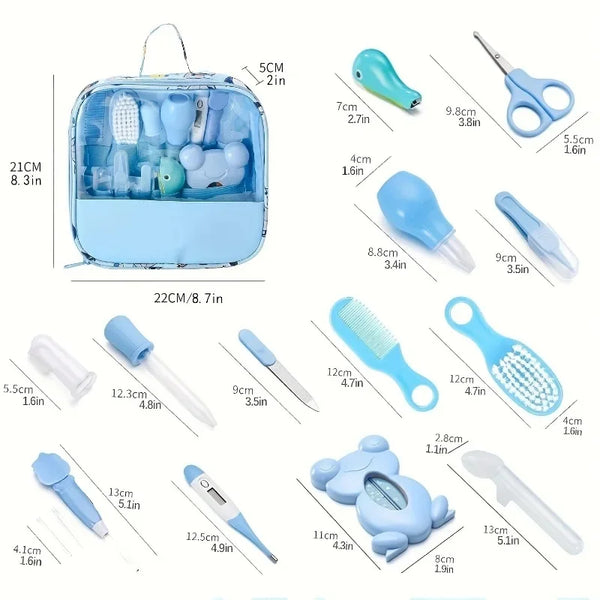 13PCS Baby Care Kit – Hygiene, Grooming, and Health Tools for Newborns