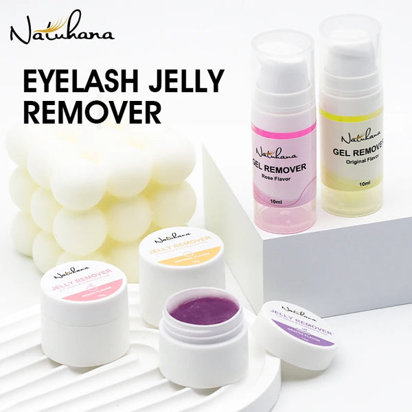NATUHANA Eyelash Jelly Remover – Fast, Safe, Non-Irritating Gel Glue Remover
