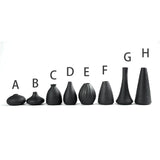 Small Black Ceramic Vase – Japanese Style Home Decor