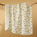 Baby Muslin Swaddle Blanket – Cotton Infant Receiving & Bath Towel