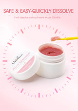 NATUHANA Eyelash Jelly Remover – Fast, Safe, Non-Irritating Gel Glue Remover
