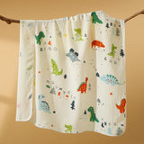 Baby Muslin Swaddle Blanket – Cotton Infant Receiving & Bath Towel