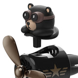 DIY Aroma Car Air Freshener – Cartoon Pilot Bear Vent Clip Ornament