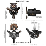 DIY Aroma Car Air Freshener – Cartoon Pilot Bear Vent Clip Ornament