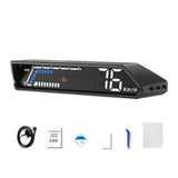 Multifunctional Car HUD – Speed, Voltage, Oil & Temp Display