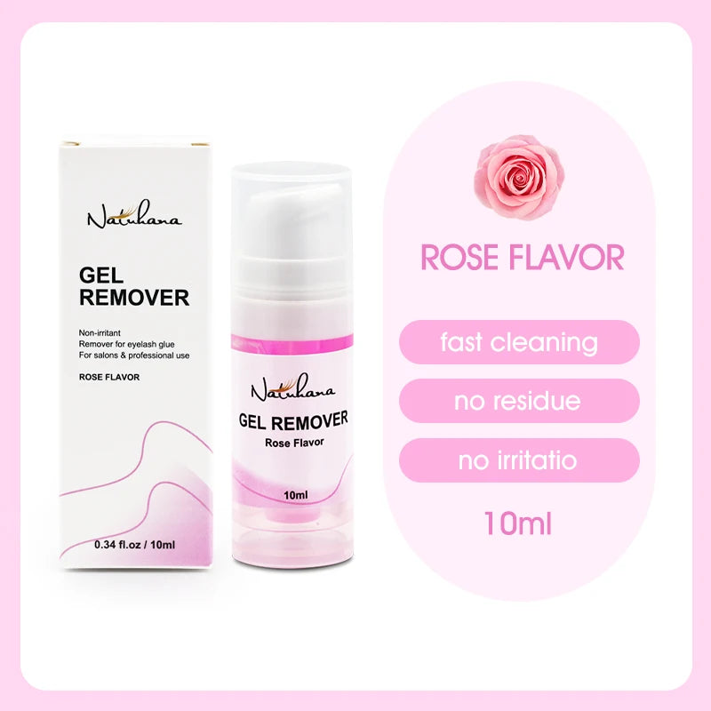 NATUHANA Eyelash Jelly Remover – Fast, Safe, Non-Irritating Gel Glue Remover