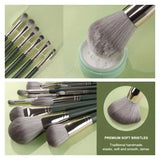 14PCS Makeup Brush Set – Soft Eyeshadow, Foundation, Powder & Blending Brushes