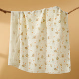Baby Muslin Swaddle Blanket – Cotton Infant Receiving & Bath Towel