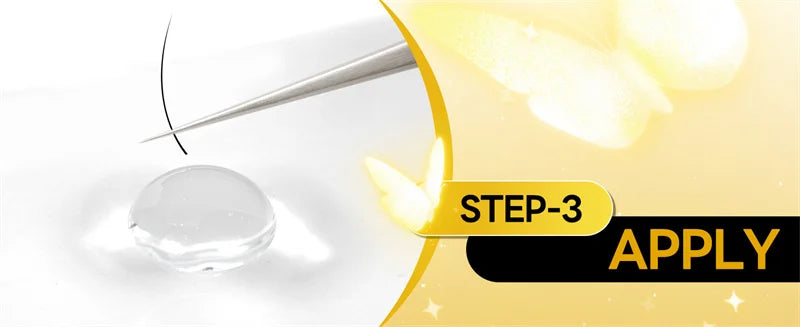6ml UV Eyelash Extension Glue – Fast Drying, Strong Black Adhesive