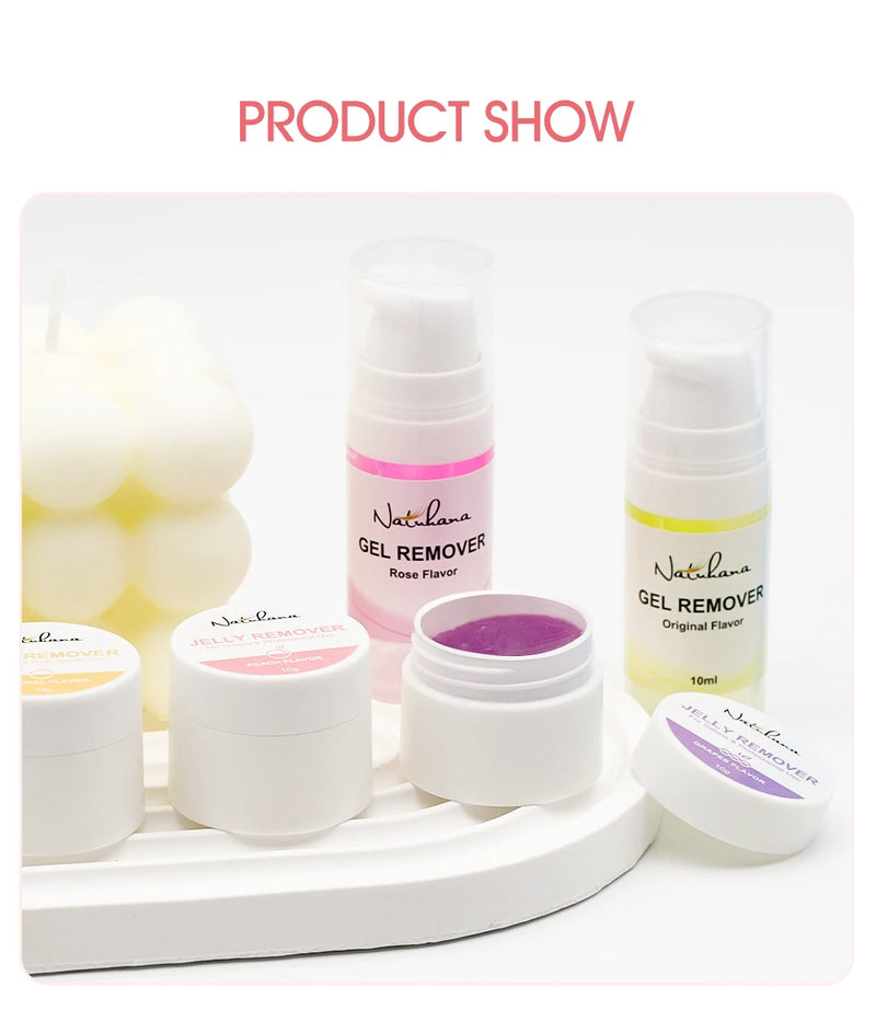 NATUHANA Eyelash Jelly Remover – Fast, Safe, Non-Irritating Gel Glue Remover
