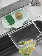 1pc Sink Strainer Rack with 50 Mesh Filters – Multi-Purpose Kitchen Drain Shelf