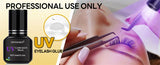 6ml UV Eyelash Extension Glue – Fast Drying, Strong Black Adhesive