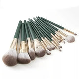 14PCS Makeup Brush Set – Soft Eyeshadow, Foundation, Powder & Blending Brushes