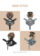 DIY Aroma Car Air Freshener – Cartoon Pilot Bear Vent Clip Ornament
