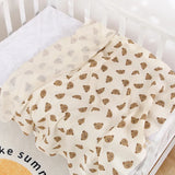 Baby Muslin Swaddle Blanket – Cotton Infant Receiving & Bath Towel