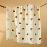 Baby Muslin Swaddle Blanket – Cotton Infant Receiving & Bath Towel
