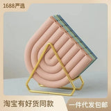 Rainbow Silicone Heat-Resistant Table Mat & Pot Holder – Multifunctional Coaster