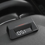 Multifunctional Car HUD – Speed, Voltage, Oil & Temp Display