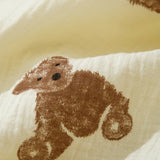 Baby Muslin Swaddle Blanket – Cotton Infant Receiving & Bath Towel